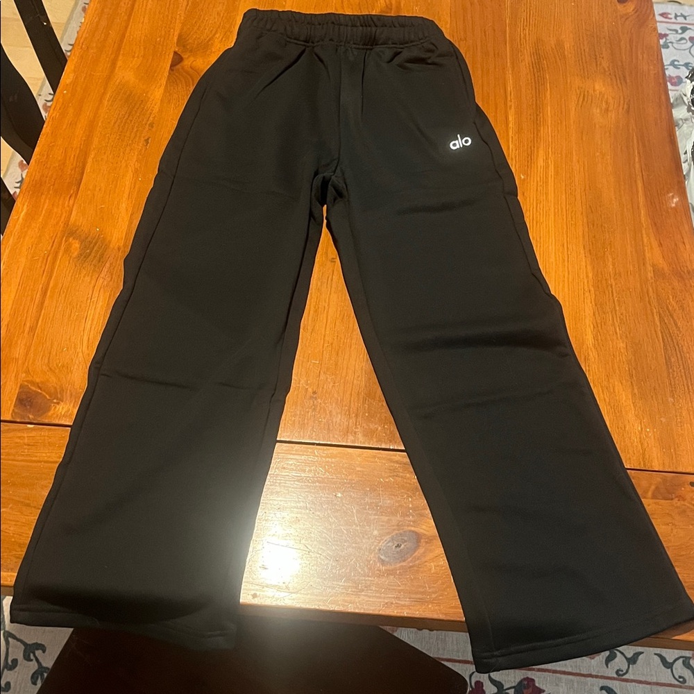 Alo Accolade Black sweatpants Size S